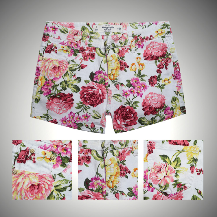 Abercrombie Fitch Mujeres Midi Longitud Patalón Corto AF8389